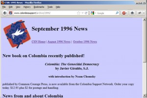 1996 News Story Screen shot